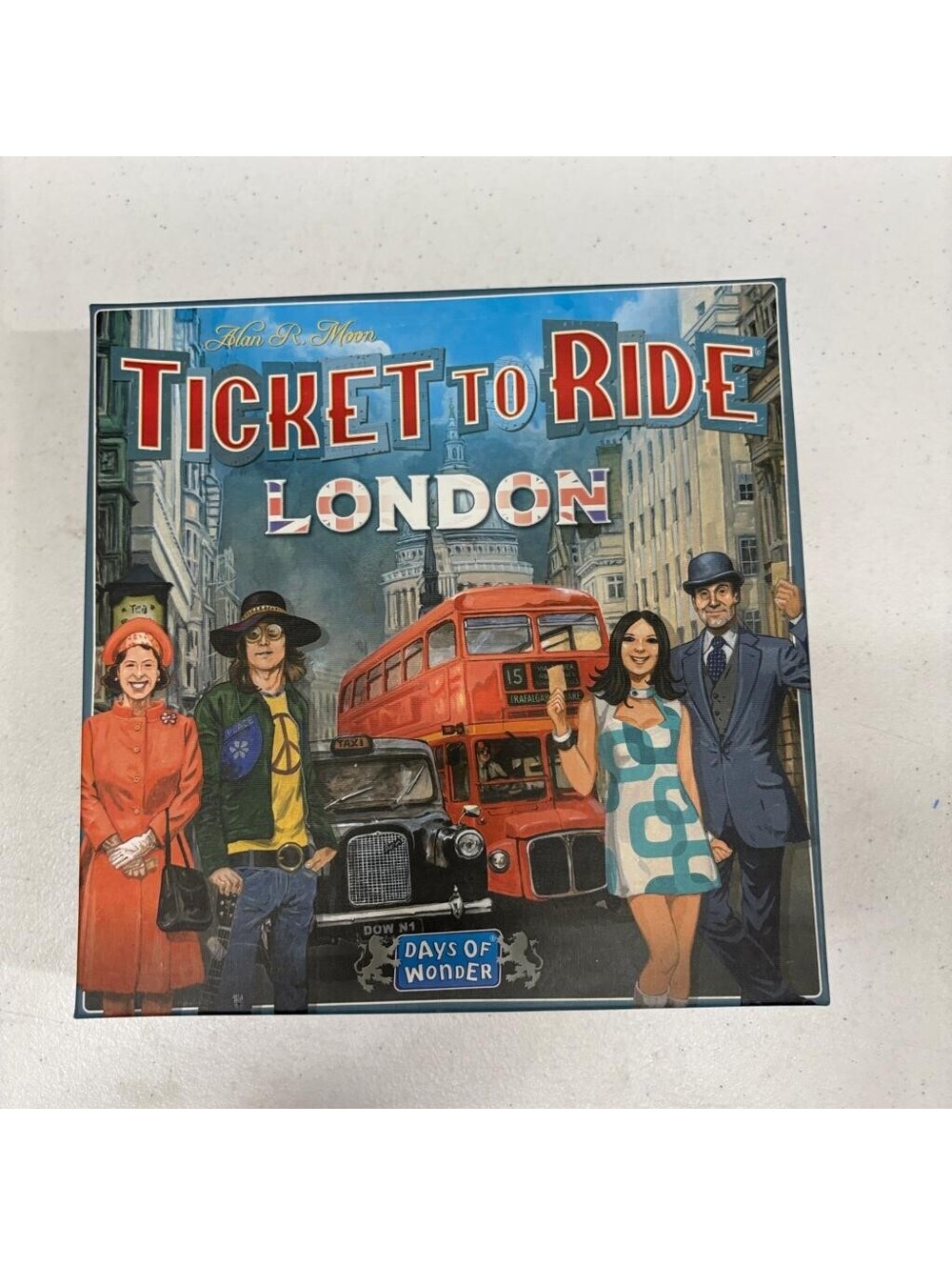 Ticket to Ride London Board Game Days of Wonder Complete Open Box